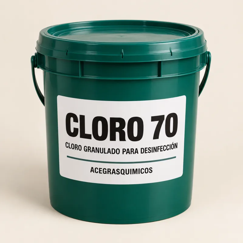 Hipoclorito de calcio 70 % · imagen de referencia