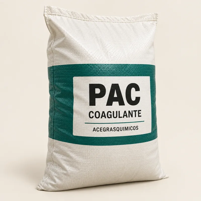 Policloruro de aluminio (PAC) · imagen de referencia
